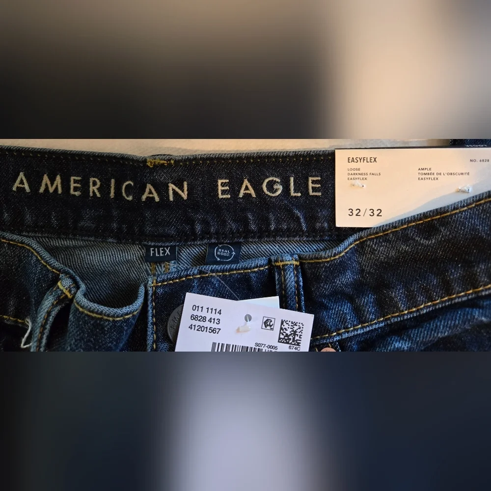 American Eagle Outfitters Blue Relaxed Jeans - Picture 3 of 5